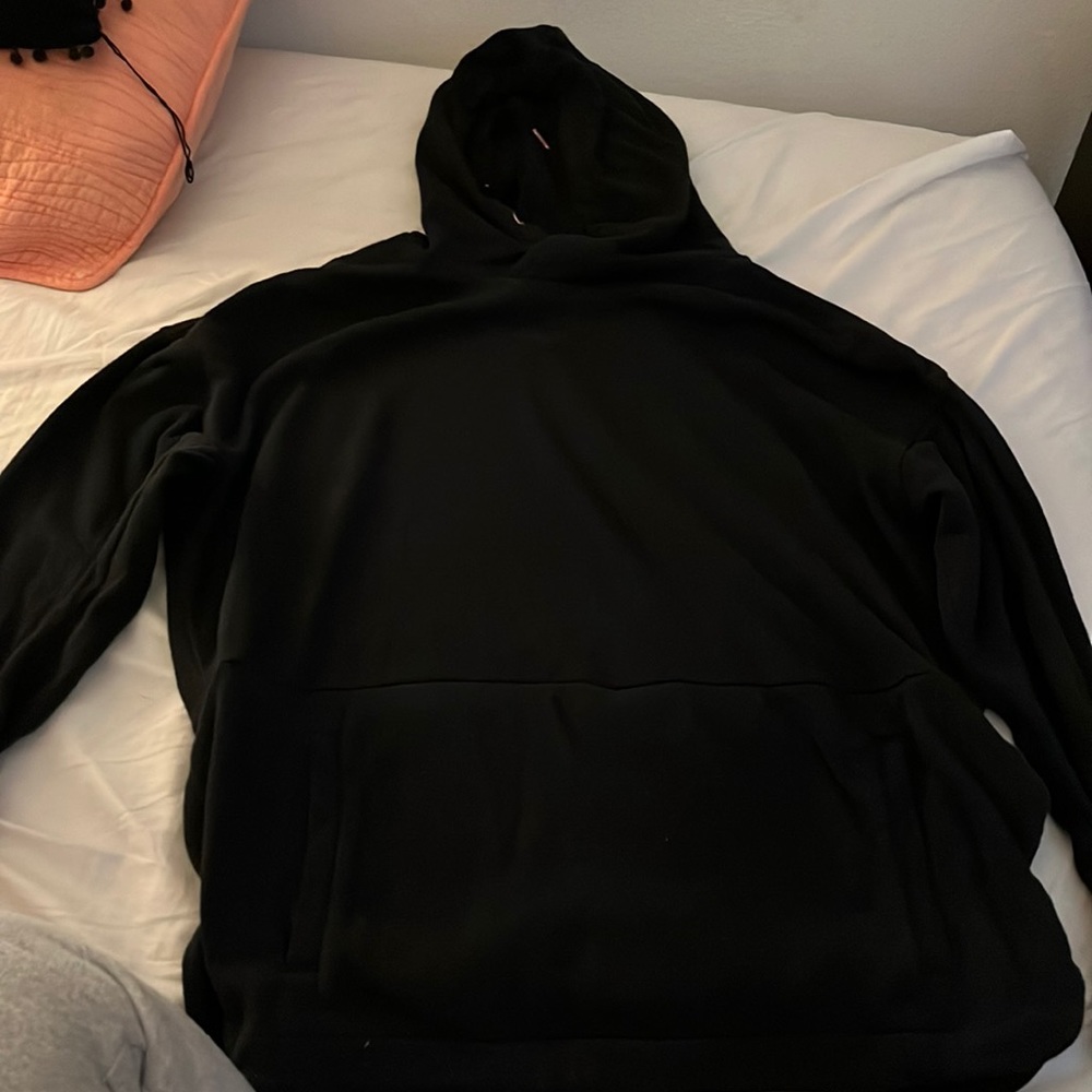 Large Plain Black Old Navy Hoodie